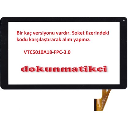 Codegen Q10 Dokunmatik (VTC5010A18-FPC-3.0)