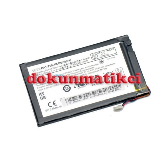 Acer Iconia B1-A71 Tablet Batarya Pil
