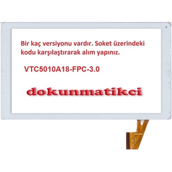 Codegen Q10 Dokunmatik (VTC5010A18-FPC-3.0)