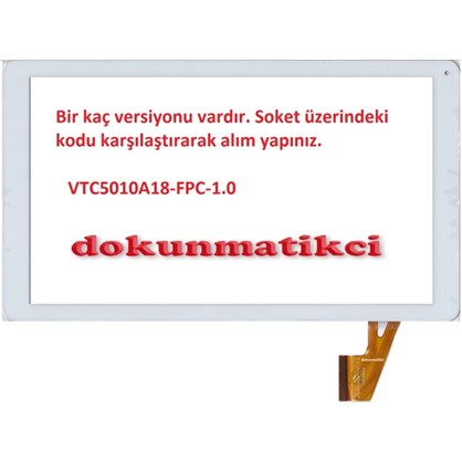 Cedrix Pad CDX1028 Dokunmatik (VTC5010A18-FPC-1.0)