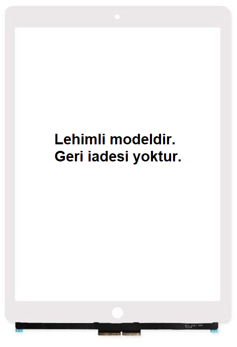 Apple İpad Pro 12.9 A1652 A1584 Dokunmatik Beyaz