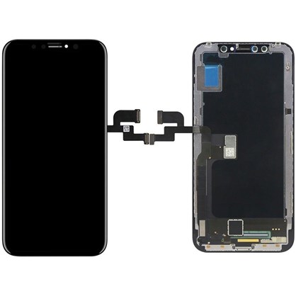 Apple İphone X Lcd Ekran Dokunmatik Siyah (A Kalite)