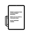 Apple iPad Mini 7 A17 Pro A2993 A2995 A2996 Dokunmatik(Ocalı)