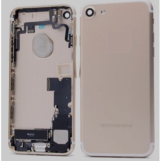 Apple iPhone 7 - 7G Arka Kasa Full Dolu Gold