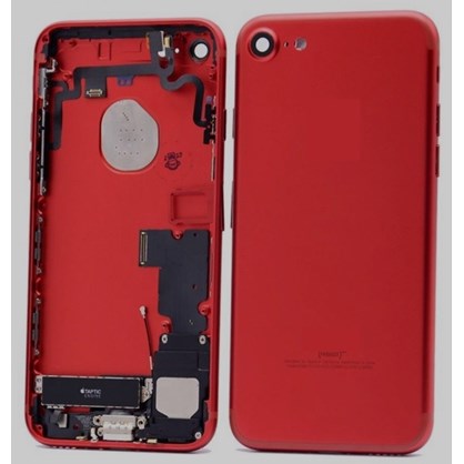 Apple iPhone 7 - 7G Arka Kasa Full Dolu Kırmızı