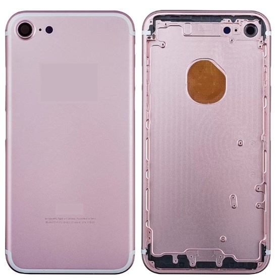 Apple iPhone 7 - 7G Arka Kasa Full Dolu Rose Gold