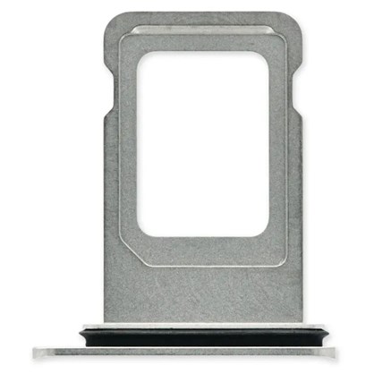 Apple iPhone XS Sim Kart Yuvası Sim Tray Gümüş Silver