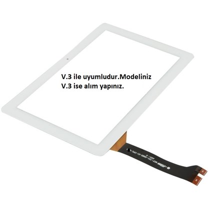 Asus MemoPad 10 Me102 ME102A K00F Dokunmatik Beyaz