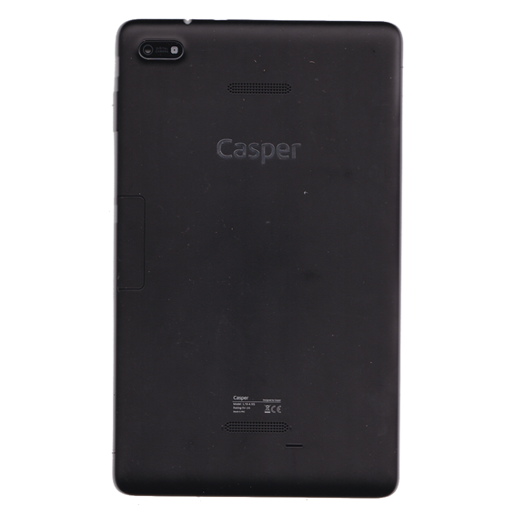 Casper Via L10-4.5G Tablet Arka Kapak (Siyah) 