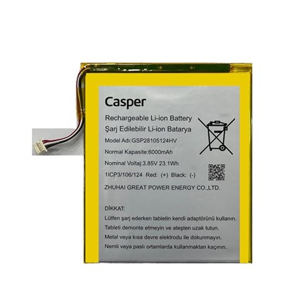 Casper Via S40 L40 Batarya Pil (Orjinal)