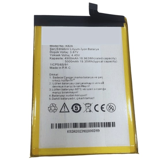 Casper Via X45 Batarya Pil