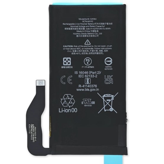 Google Pixel 7 Batarya Pil