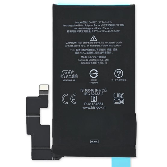 Google Pixel 7 Pro Batarya Pil