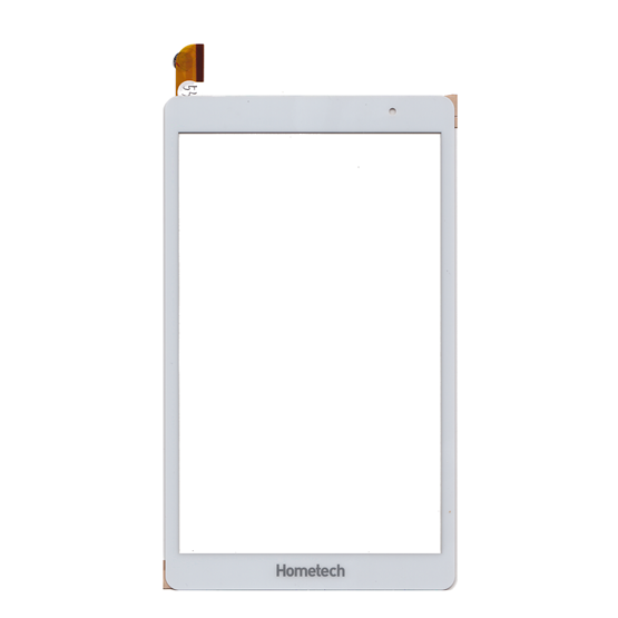 Hometech Alfa 8RC Dokunmatik Beyaz