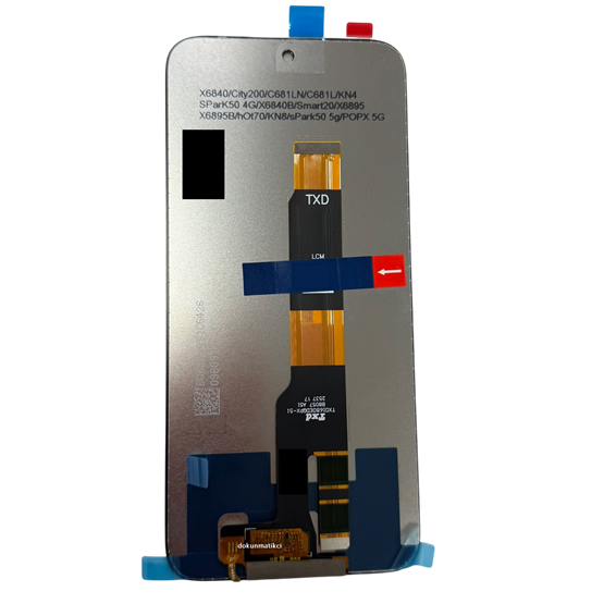 İnfinix Hot 70 Lcd Ekran Dokunmatik (Orjinal)