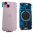 İphone 15 / 15 Plus Kamera Camlı Full Kapak (Pembe)