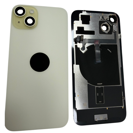 İphone 15 / 15 Plus (Tam Servis Çıkma Kapak) Sarı