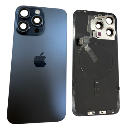İphone 15 Pro (Tam Servis Çıkma Kapak) Mavi