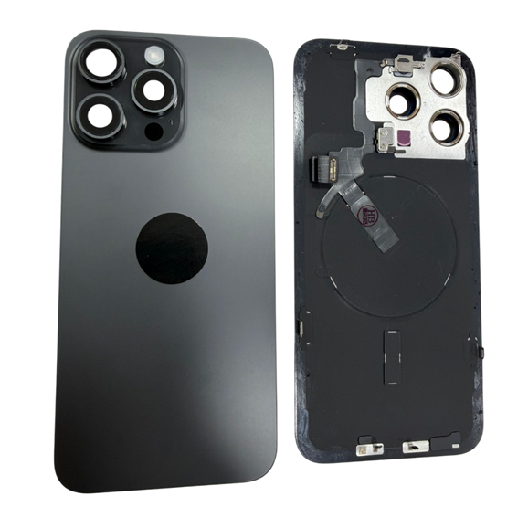 İphone 15 Pro (Tam Servis Çıkma Kapak) Siyah