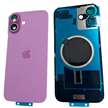 İphone 16 / 16 Plus Kamera Camlı Full Kapak Pembe
