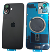 İphone 16 / 16 Plus Kamera Camlı Full Kapak Siyah