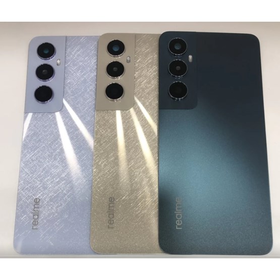 Oppo Realme C65 Lensli Kapak Siyah