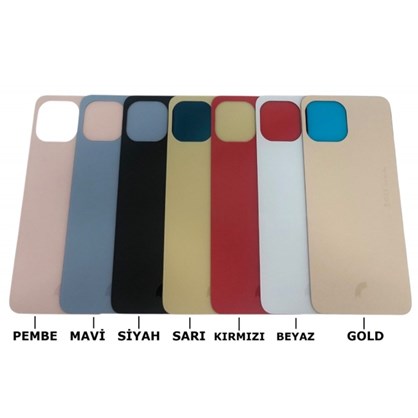 Reeder S23 Pro Max Arka Kapak Pil Kapağı Sarı