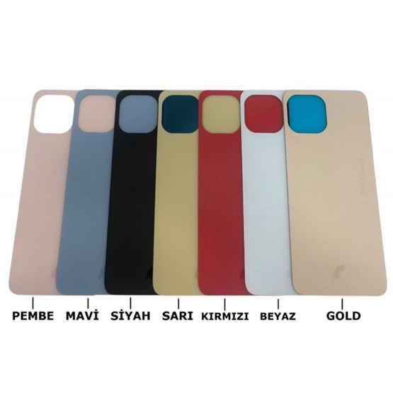 Reeder S23 Pro Max Arka Kapak Pil Kapağı Sarı