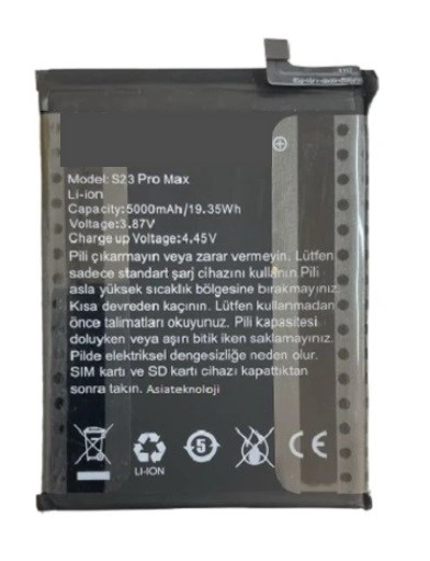 Reeder S23 Pro Max Batarya Pil