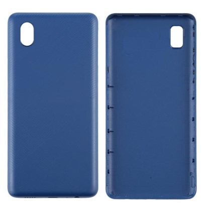 Samsung Galaxy A01 Core SM-A013F Arka Kapak Pil Kapağı Mavi