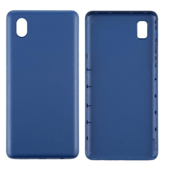 Samsung Galaxy A01 Core SM-A013F Arka Kapak Pil Kapağı Mavi