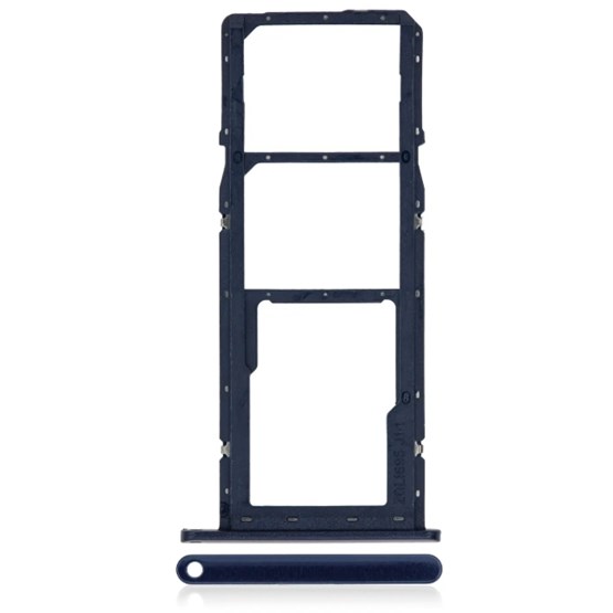 Samsung Galaxy A01 / SM-A015F Sim Kart Tepsisi Mavi