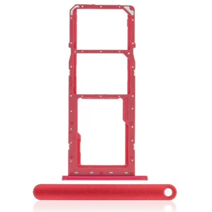 Samsung Galaxy A02s / SM-A025F Sim Kart Tepsisi Kırmızı