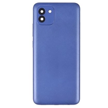 Samsung Galaxy A03 Core / SM-A032F Arka Kapak Pil Kapağı Mavi