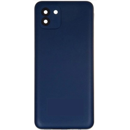Samsung Galaxy A03 / SM-A035F Arka Kapak Pil Kapağı Mavi