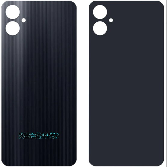 Samsung Galaxy A05 / SM-A055 SM-A055F Arka Kapak Pil Kapağı Siyah