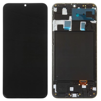 Samsung Galaxy A20 SM-A205F Lcd Ekran Dokunmatik (Çıtalı)