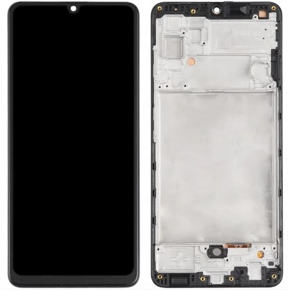 Samsung Galaxy A32 SM-A325 Ekran Dokunmatik (Çıtalı Servis Siyah)