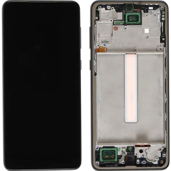 Samsung Galaxy A33 SM-A336 Ekran Dokunmatik (Çıtalı Servis Siyah)