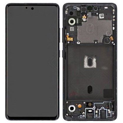 Samsung Galaxy A51 SM-A515 Ekran Dokunmatik (Siyah Servis)
