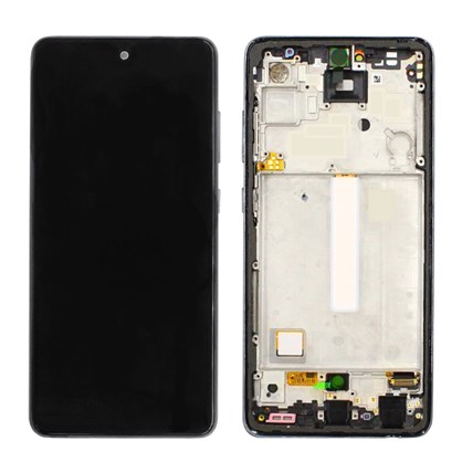 Samsung Galaxy A52s SM-A528 Ekran Dokunmatik (Çıtalı Beyaz Servis)