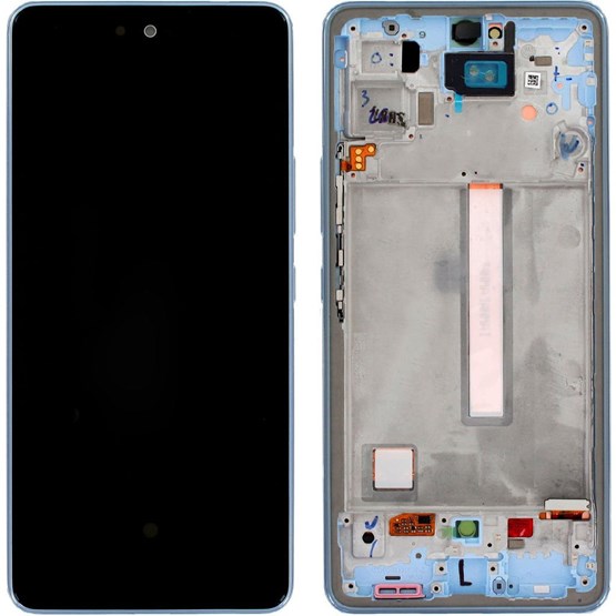 Samsung Galaxy A53 SM-A536 Ekran Dokunmatik (Çıtalı Mavi Servis)