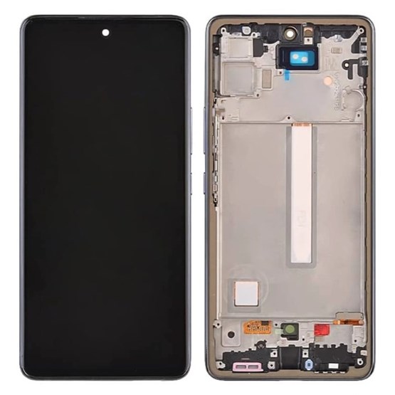 Samsung Galaxy A53 SM-A536 Ekran Dokunmatik (Çıtalı Siyah Servis)
