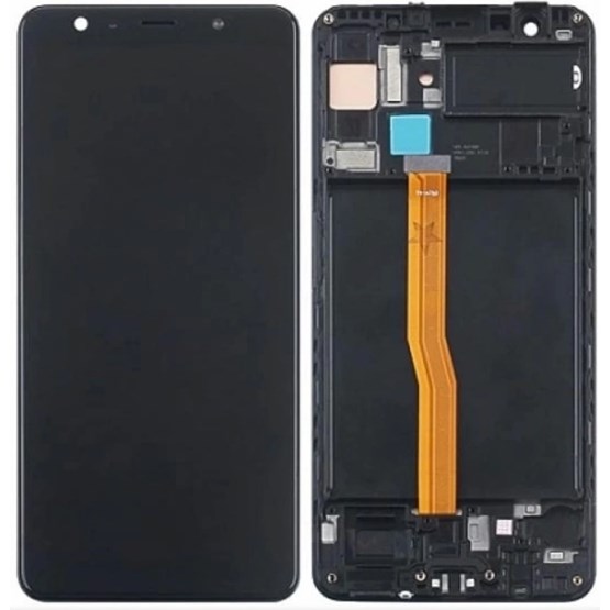 Samsung Galaxy A7 2018 SM-A750F Lcd Ekran Dokunmatik (Çıtalı)