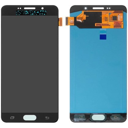 Samsung Galaxy A7 SM-A710 Ekran Douknmatik (Servis Siyah)