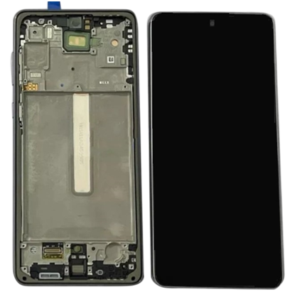 Samsung Galaxy A73 SM-A736 Ekran Dokunmatik (Çıtalı Gri Servis)