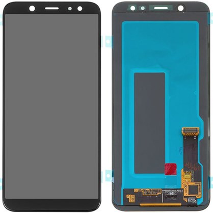 Samsung Galaxy J6 SM-J600 Ekran Dokunmatik (Siyah Servis)