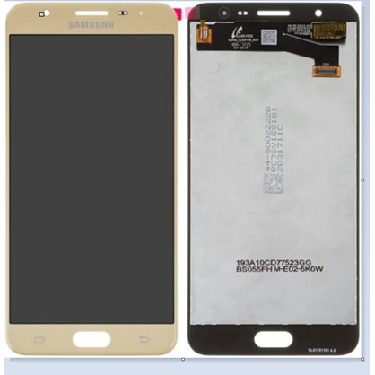 Samsung Galaxy J7 Prime SM-G610 Lcd Ekran Dokunmatik (Gold)
