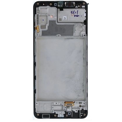 Samsung Galaxy M32 SM-M325 Ekran Dokunmatik (Servis Çıtalı Siyah)