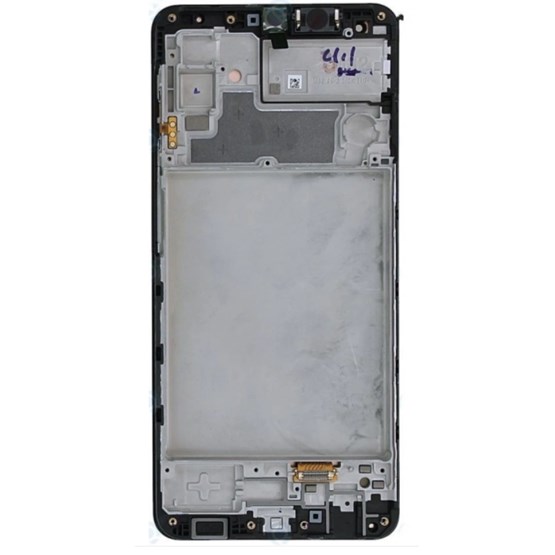 Samsung Galaxy M32 SM-M325 Ekran Dokunmatik (Servis Çıtalı Siyah)